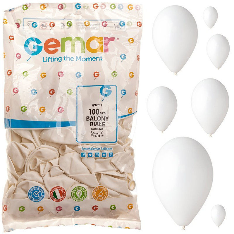 Balony pastelowe -