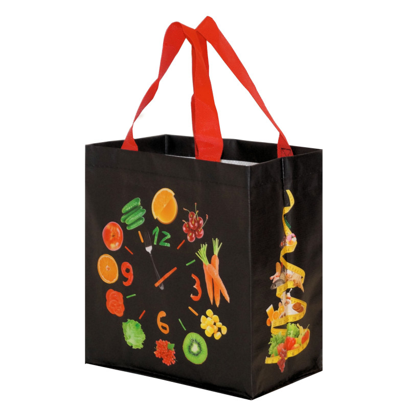 Torba mini FIT ZEGAR czarny25x15x27cm