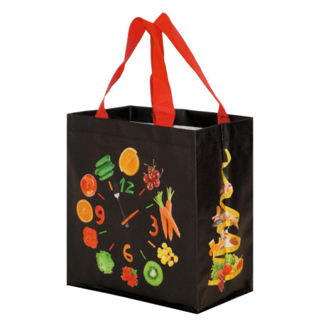 Torba mini FIT ZEGAR czarny25x15x27cm Torba mini FIT ZEGAR czarny25x15x27cm