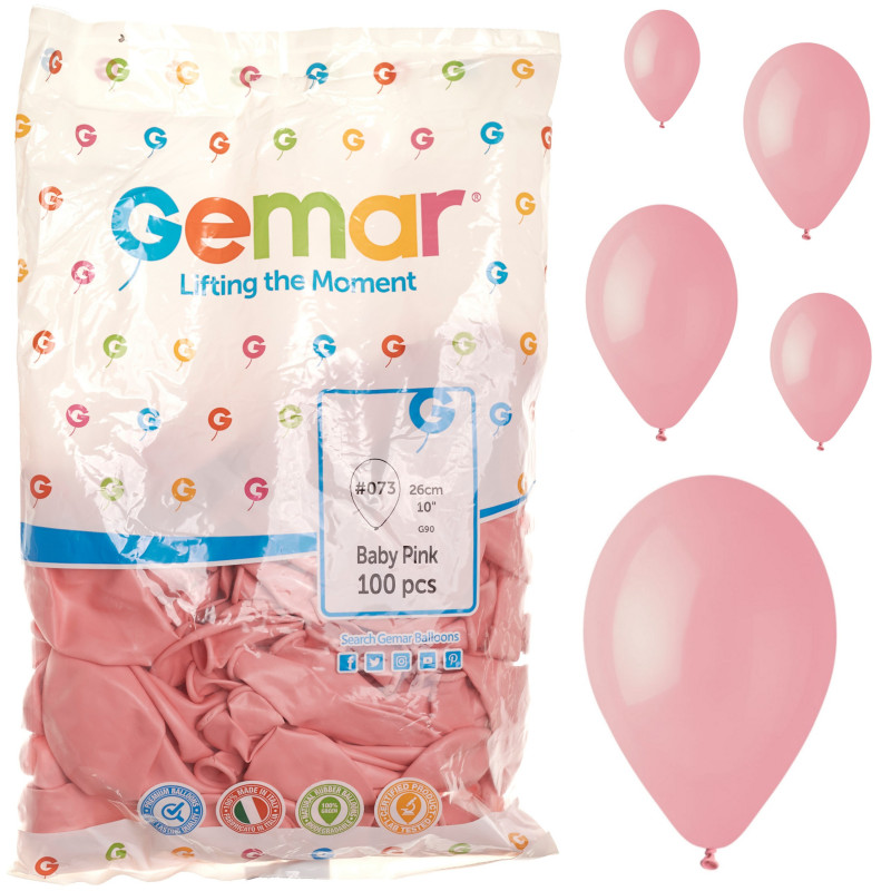 Balony pastelowe -