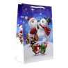Torby ozdobne święta TL4 renifer 16x7x24 cm na Boże Narodzenie Mikołaja