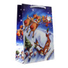 Torby ozdobne święta TL4 renifer 16x7x24 cm na Boże Narodzenie Mikołaja