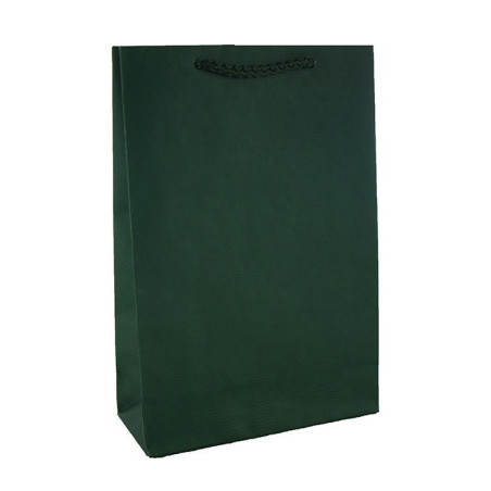 Torba prestiż zielony 30x9x40cm -25 szt