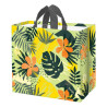 Torba MONSTERA pomarańcz 45x20x40cm torebka na zakupy materiałowa mocna