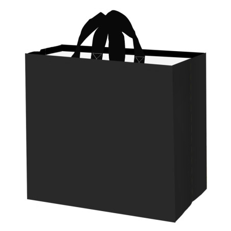 Torba GŁADKA 45x20x40cm torebka na zakupy materiałowa mocna