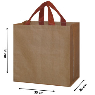Torba KRAFT czysty 35x20x35cm