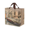 Torba Wenecja brąz 38x22x40cm torebka na zakupy materiałowa mocna