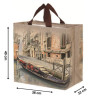 Torba Wenecja brąz 38x22x40cm torebka na zakupy materiałowa mocna
