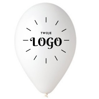 BALONY Pastelowe z własnym NADRUKIEM REKLAMOWE LOGO 100szt