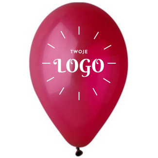 BALONY Pastelowe z własnym NADRUKIEM REKLAMOWE LOGO 100szt