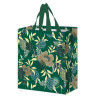 Torba KWIATY zielona 30x14x33cm