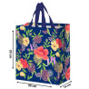 Torba KWIATY granat 30x14x33cm