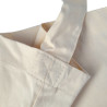 Torba bawełniana ecru 38x42cm, 280g/m2 jeden uchwyt
