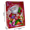 Torby ozdobne święta TL2 elfiki 22x11x32cm na Boże Narodzenie Mikołaja