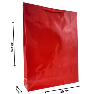 Torba laminowana 30x9x40 cm