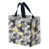 Torba mini PYSIAKI szare 25x15x27cm torebka na zakupy materiałowa mocna