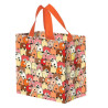 Torba mini PYSIAKI pomarańczowe 25x15x27cm torebka na zakupy materiałowa mocna
