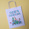 Torba papierowa z nadrukiem DZIEŃ DZIECKA smok
