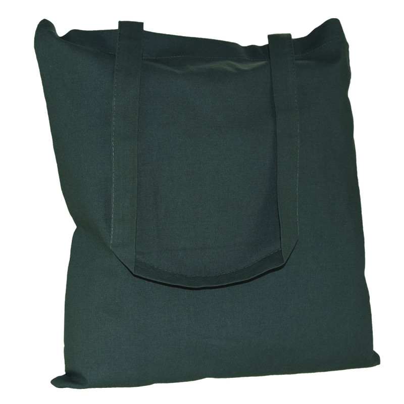 Torba bawełniana 38x42cm - Ciemno zielona
