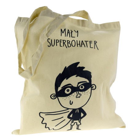 Torba bawełniana z nadrukiem - Superbohater