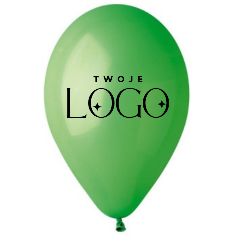 BALONY z nadrukiem 1+0 -1000 szt pastelowe balony z WŁASNYM NADRUKIEM /LOGO na balonie