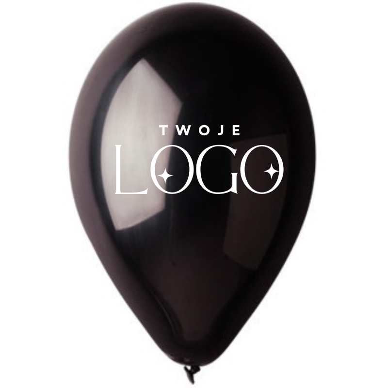 BALONY z nadrukiem 1+0 -200 szt pastelowe balony z WŁASNYM NADRUKIEM /LOGO na balonie