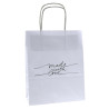 Torba papierowa z nadrukiem MADE WITH LOVE napis
