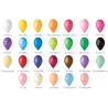 BALONY z nadrukiem 1+0 -200 szt pastelowe balony z WŁASNYM NADRUKIEM /LOGO na balonie