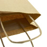 Torby papierowe EKO BRĄZOWA 16x8x39 cm / 1 szt