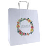 Torba papierowa 30x17x34 z nadrukiem DZIĘKUJEMY 4/A3 na ciasto weselne