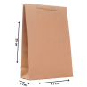 Torba prestiż eko 17x7x25cm -100 szt
