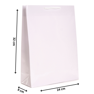 Torba laminowana BI 24x9x32 cm -100 szt