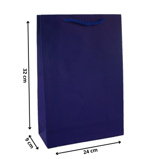 Torba prestiż granat 24x9x32cm -1 szt