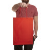 Torba laminowana CZERWONA 30x9x40 cm -1 szt