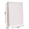 Torba prestiż biała 30x9x40cm -50 szt