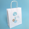 Torba papierowa z nadrukiem BOY na baby shower