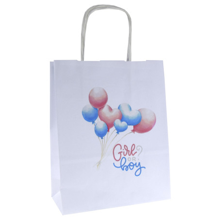 Torba papierowa z nadrukiem Baby shower