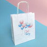 Torba papierowa z nadrukiem Baby shower