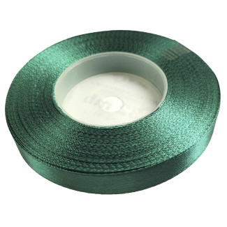 wstążka satynowa WS 8090 c.zielona 12mm rolka 32mb 1 szt