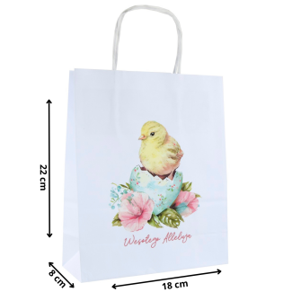 Torba papierowa z nadrukiem WIELKANOC 1