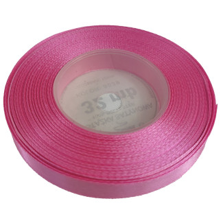 wstążka satynowa WS 8039 róż 12mm rolka 32mb 1 szt