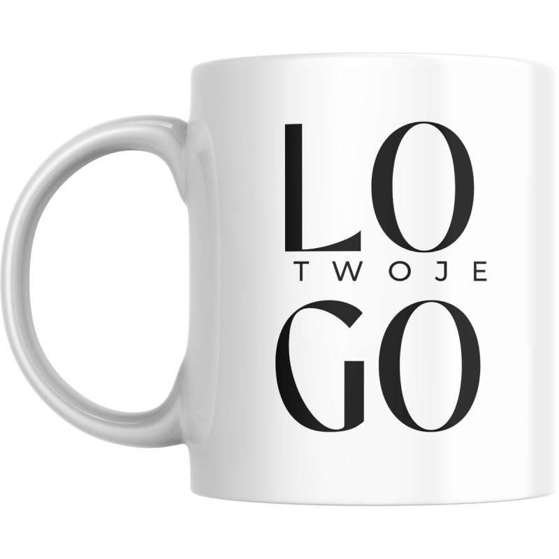 Kubek biały 330ml z Twoim LOGO od 1 sztuki