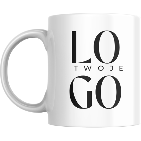Kubek biały 330ml z Twoim LOGO od 1 sztuki