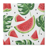 Serwetki papierowe Tasty Watermelons z BIBUŁY 3 warstwowe 33x33cm pakiet 20 sztuk