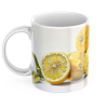 Kubek z nadrukiem ceramiczny CYTRYNKI 3 i pół