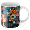 Kubek z nadrukiem ceramiczny 330ml ABSTRAKCJA 1