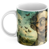 Kubek z nadrukiem ceramiczny ABSTRAKCJA 5
