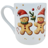 Kubek ceramiczny 330 ml świąteczny PIERNIKI na prezent