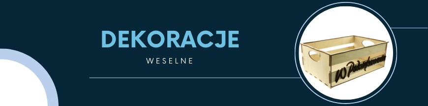 Papierowe dekoracje weselne - sklep internetowy - Producent, Kraków