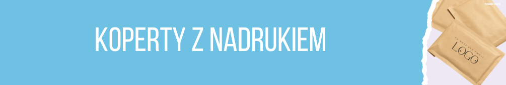 Koperty z nadrukiem